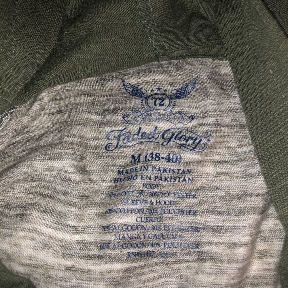 Faded glory shirt hoodie - Picture 2 of 4